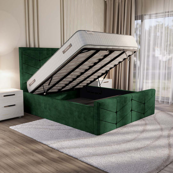 Lancaster Upholstered Ottoman Bed