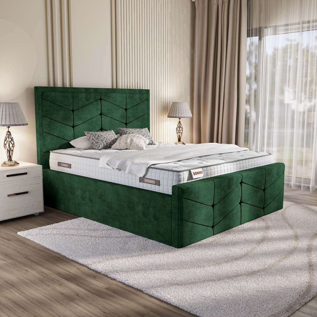 Lancaster Upholstered Ottoman Bed
