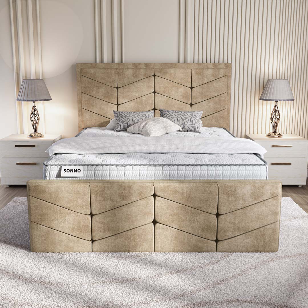 Lancaster Upholstered Ottoman Bed