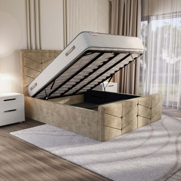Lancaster Upholstered Ottoman Bed
