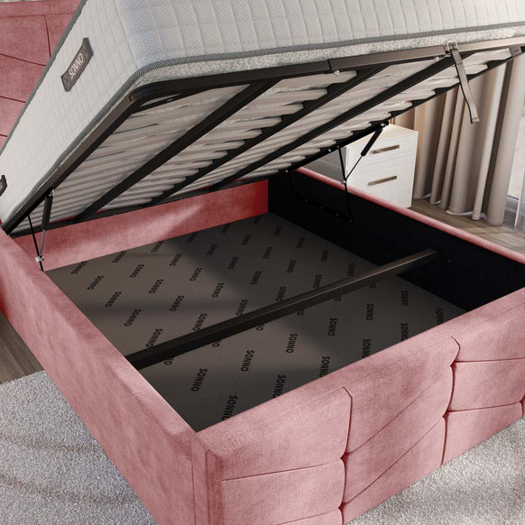 Lancaster Upholstered Ottoman Bed