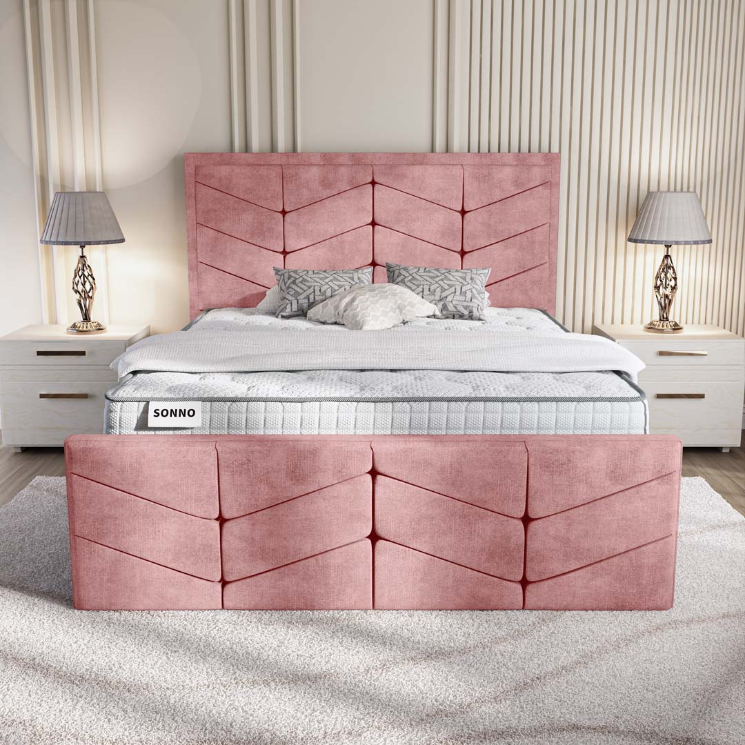 Lancaster Upholstered Ottoman Bed