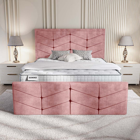 Lancaster Upholstered Ottoman Bed