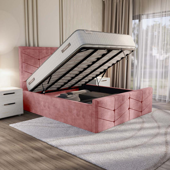 Lancaster Upholstered Ottoman Bed