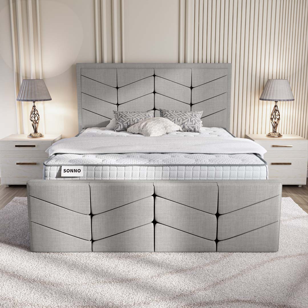 Lancaster Upholstered Ottoman Bed