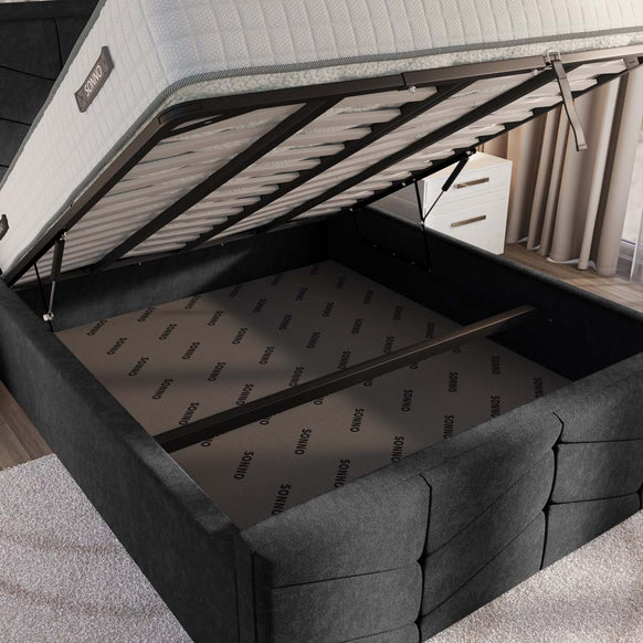 Lancaster Upholstered Ottoman Bed