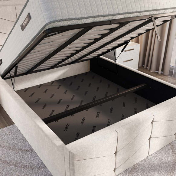 Lancaster Upholstered Ottoman Bed