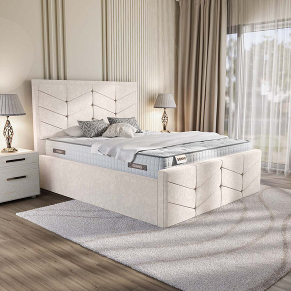 Lancaster Upholstered Ottoman Bed