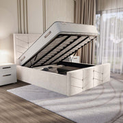 Lancaster Upholstered Ottoman Bed