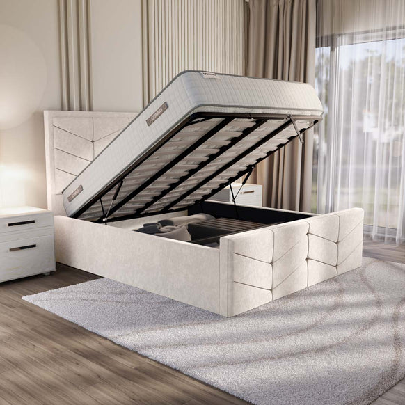 Lancaster Upholstered Ottoman Bed