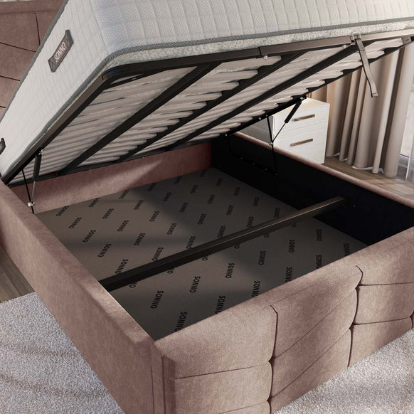 Lancaster Upholstered Ottoman Bed
