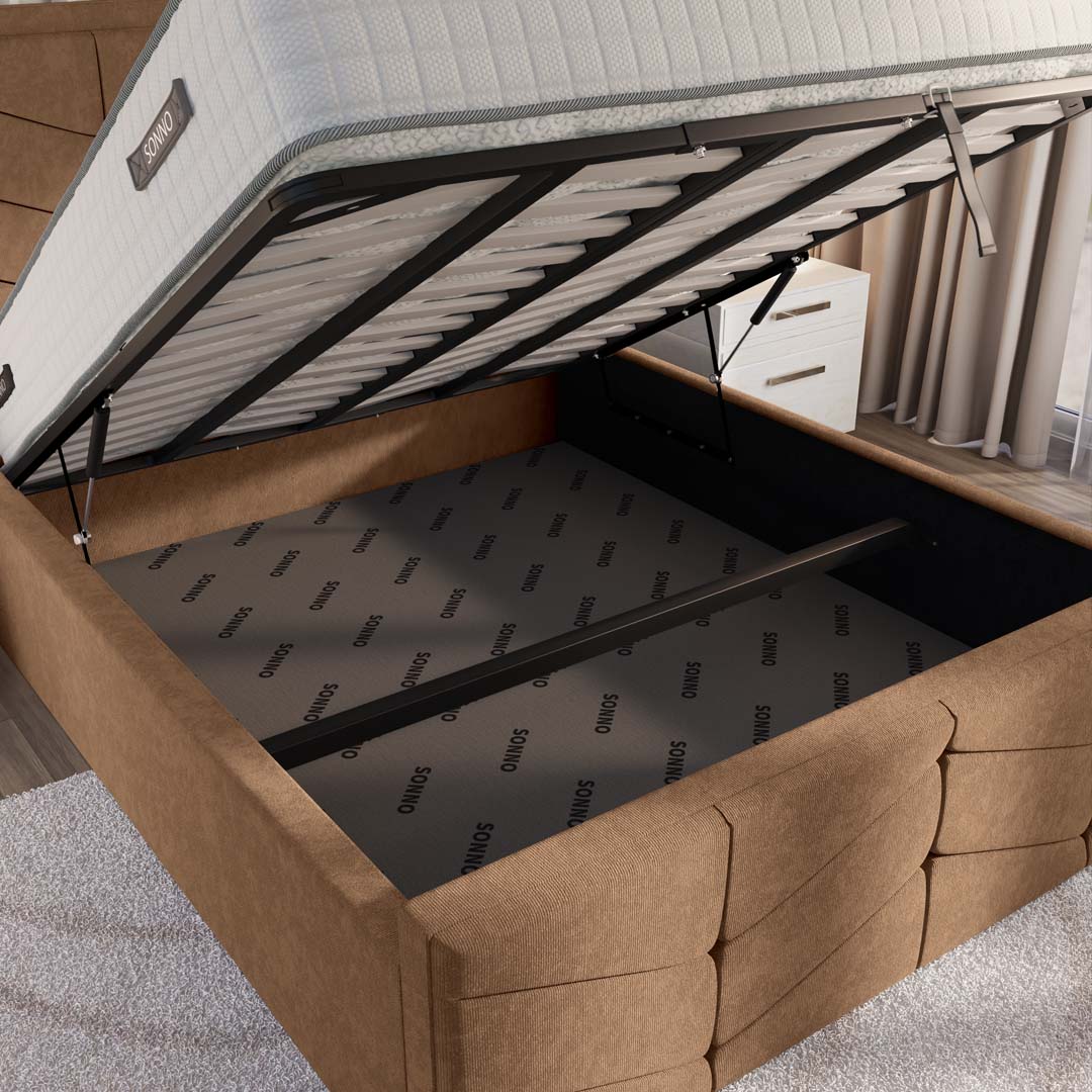 Lancaster Upholstered Ottoman Bed