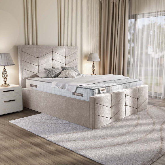 Lancaster Upholstered Ottoman Bed