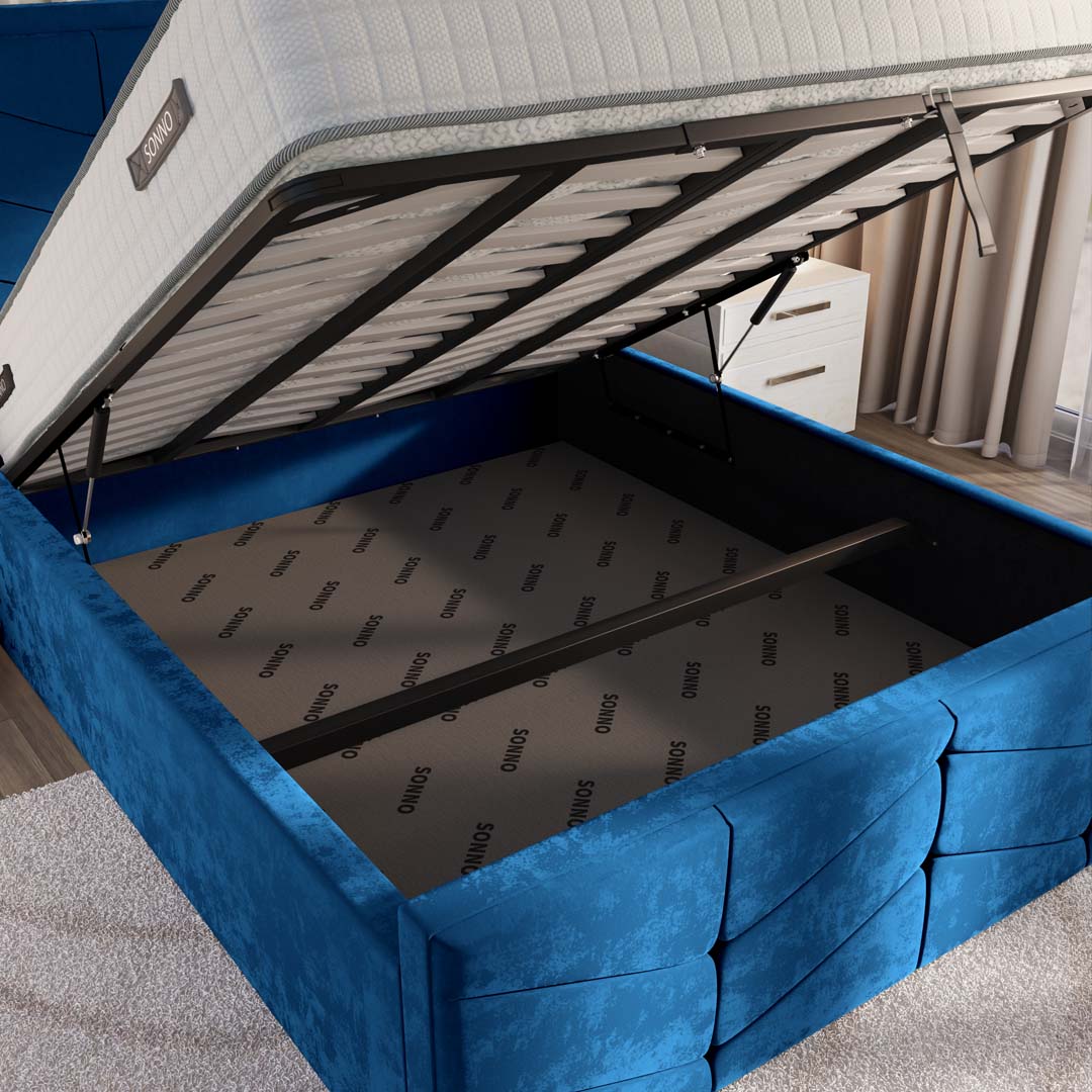Lancaster Upholstered Ottoman Bed