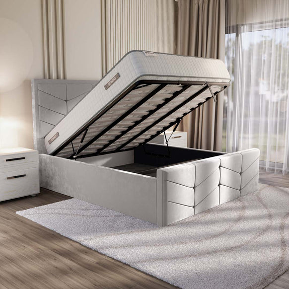 Lancaster Upholstered Ottoman Bed