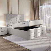 Lancaster Upholstered Ottoman Bed