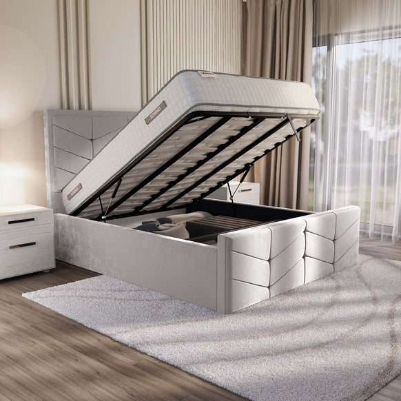 Lancaster Upholstered Ottoman Bed