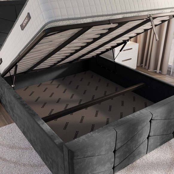 Lancaster Upholstered Ottoman Bed