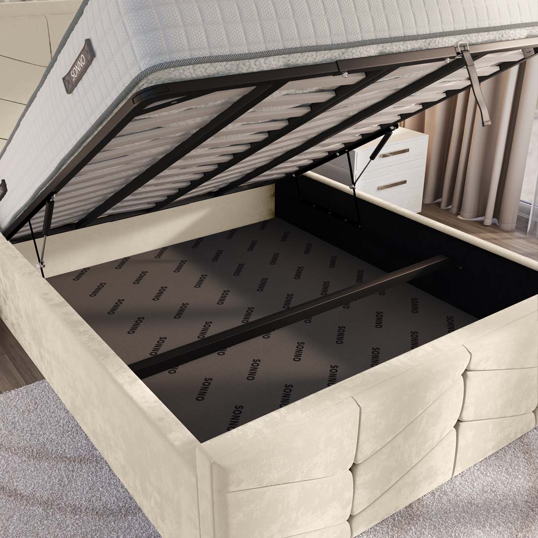 Lancaster Upholstered Ottoman Bed