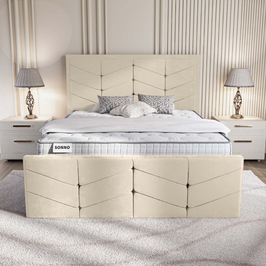 Lancaster Upholstered Ottoman Bed