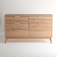 Liberty 3+3 Drawers Chest - Natural