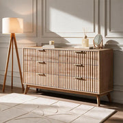 Liberty 3+3 Drawers Chest - Natural
