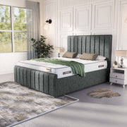Lisbon Upholstered Ottoman Bed