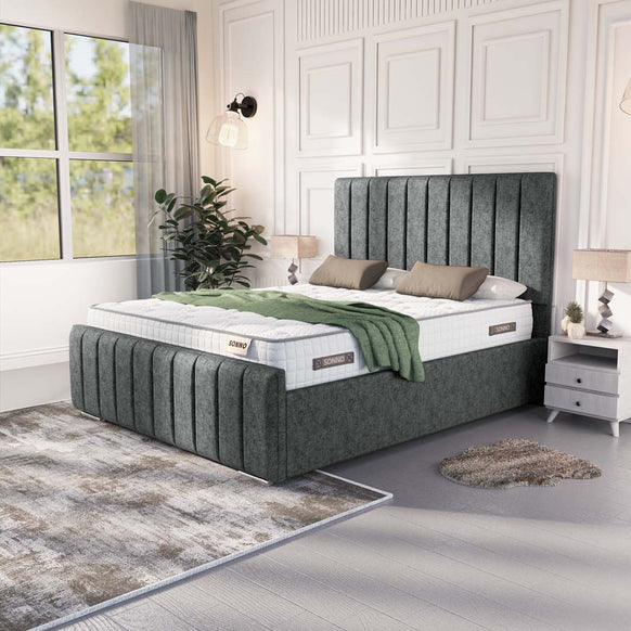Lisbon Upholstered Ottoman Bed