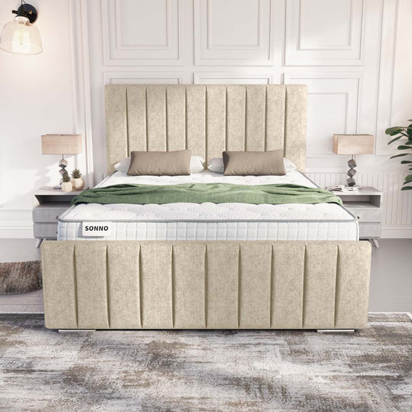 Lisbon Upholstered Ottoman Bed