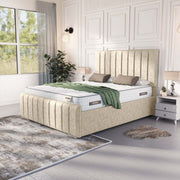 Lisbon Upholstered Ottoman Bed