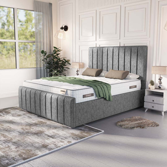 Lisbon Upholstered Ottoman Bed