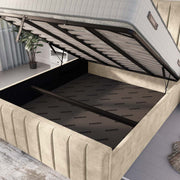 Lisbon Upholstered Ottoman Bed