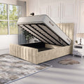 Lisbon Upholstered Ottoman Bed