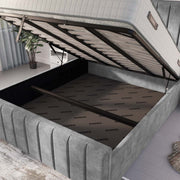 Lisbon Upholstered Ottoman Bed