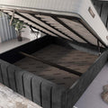 Lisbon Upholstered Ottoman Bed