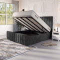 Lisbon Upholstered Ottoman Bed