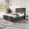 Lisbon Upholstered Ottoman Bed