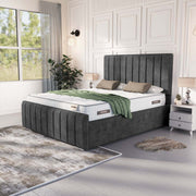 Lisbon Upholstered Ottoman Bed