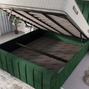 Lisbon Upholstered Ottoman Bed
