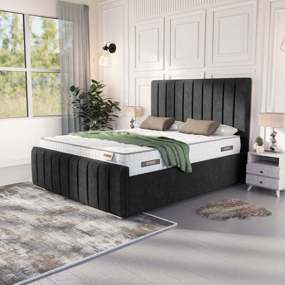Lisbon Upholstered Ottoman Bed