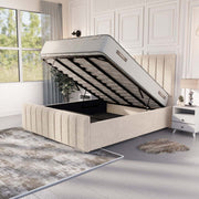 Lisbon Upholstered Ottoman Bed