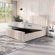 Lisbon Upholstered Ottoman Bed