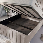 Lisbon Upholstered Ottoman Bed