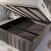 Lisbon Upholstered Ottoman Bed