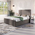 Lisbon Upholstered Ottoman Bed