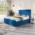 Lisbon Upholstered Ottoman Bed