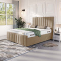 Lisbon Upholstered Ottoman Bed