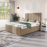 Lisbon Upholstered Ottoman Bed