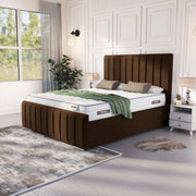 Lisbon Upholstered Ottoman Bed