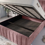 Lisbon Upholstered Ottoman Bed